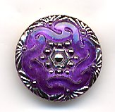 Lacy Glass Button