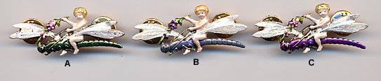 Pin - Cherub On Dragonfly