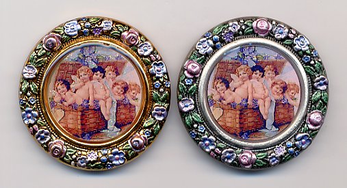 Pin - Basket of Cherubs