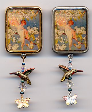 Pin - Fairy with Butterflies