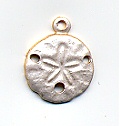 Sm. Sand Dollar Charm