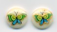 Vintage Butterfly Button